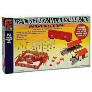 Vintage Railroad Corral Train Set Expander